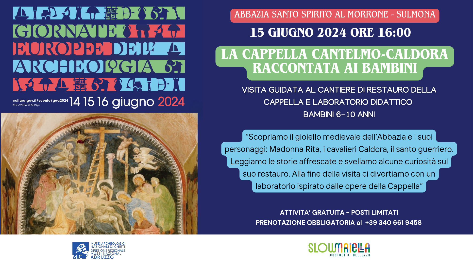 GEA 2024 - Abbazia di Santo Spirito al Morrone